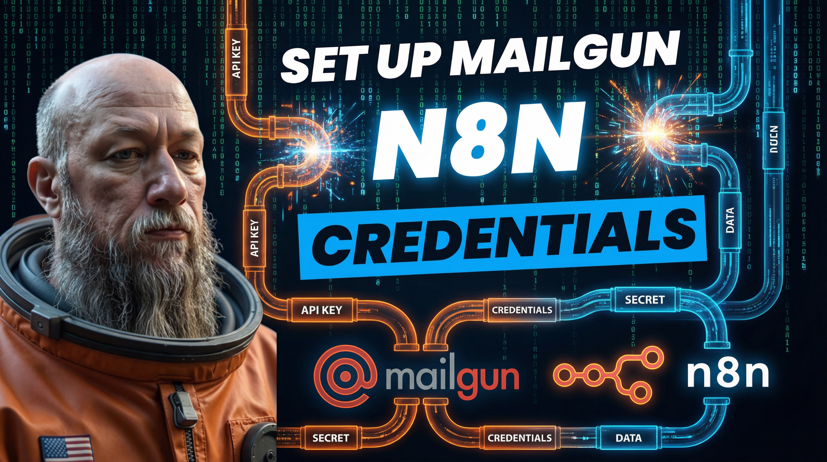How to Setup Mailgun API Credentials in N8N for Cold Email Automation